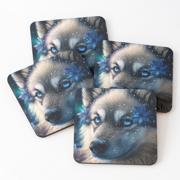 Item preview, Dazzling Wolfdog Puppy  designed and sold by Nocturne  Paws.