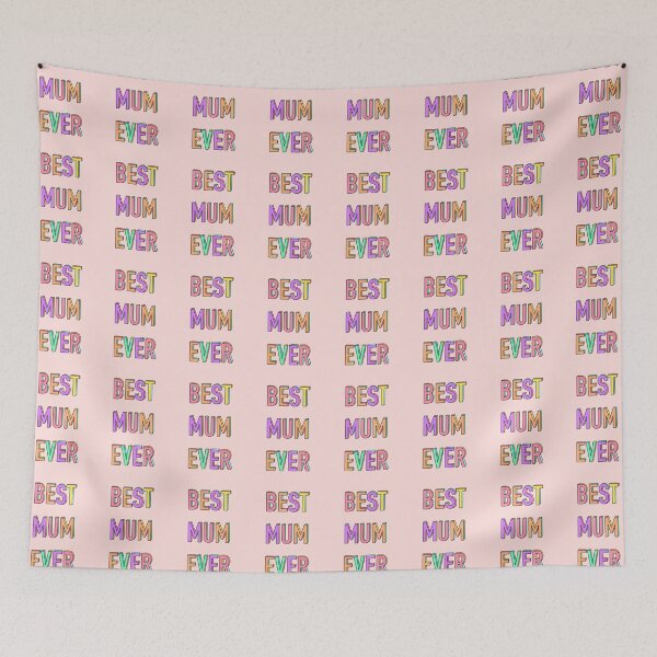 Item preview, Best Mum Ever (Colourful 3D Letter Version) designed and sold by Adam Regester.