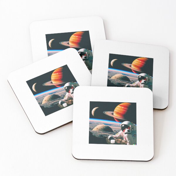 Item preview, Coffee break in space 4 designed and sold by VibrantThemes.