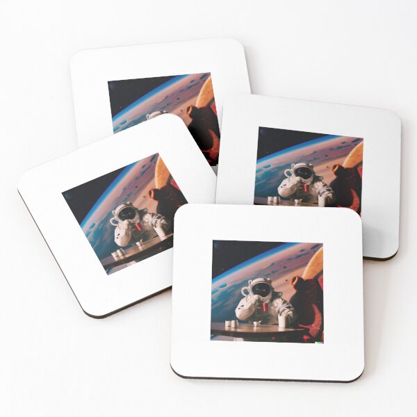 Item preview, Coffee break in space 3 designed and sold by VibrantThemes.