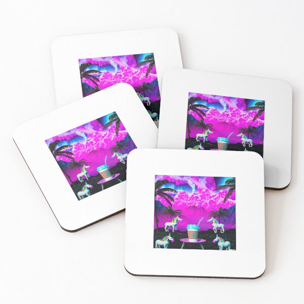Item preview, Unicorn coffee break designed and sold by VibrantThemes.