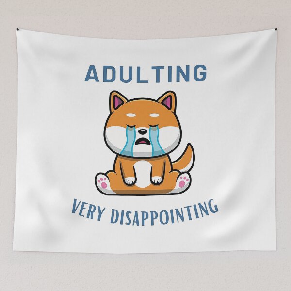 Item preview, Adulting Very Disappointing  designed and sold by dalekearney.