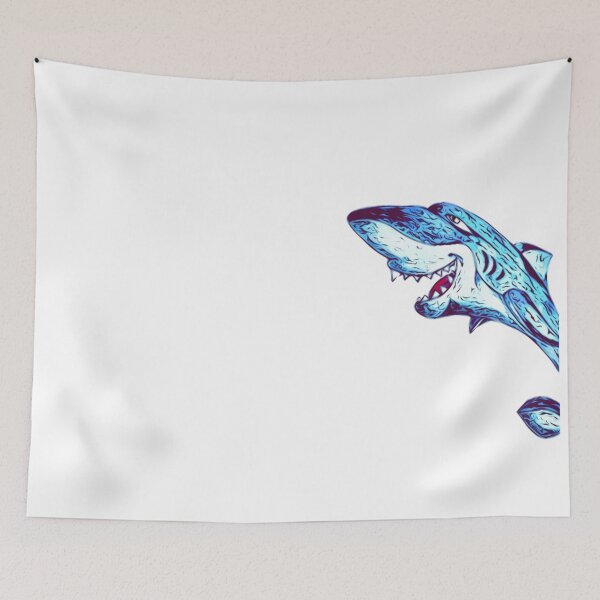 Item preview, Happy shark designed and sold by Glenbobagins.