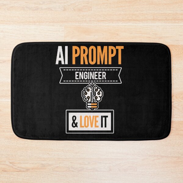 Item preview, AI Prompt Engineer and Love it, funny ai artist, artificial intelligence, funny ai designed and sold by mwebba2005.