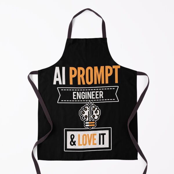 Item preview, AI Prompt Engineer and Love it, funny ai artist, artificial intelligence, funny ai designed and sold by mwebba2005.