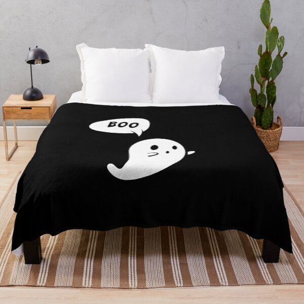 Item preview, Get Spooky with a Ghostly 'Boo' Ghost Quote designed and sold by Geek Stuff.