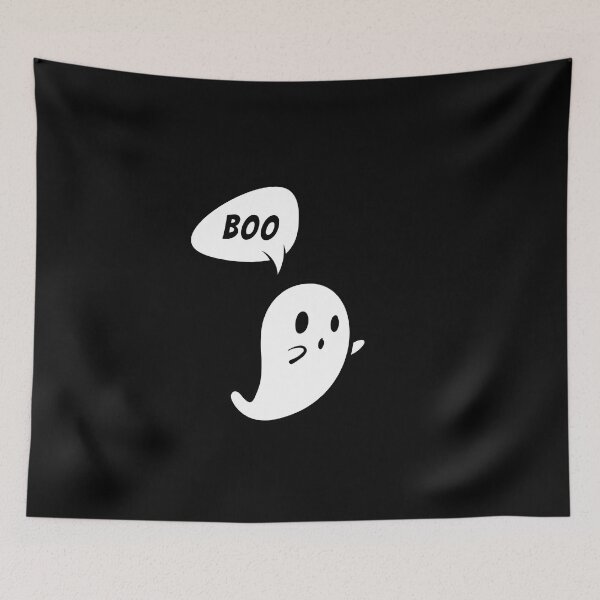 Item preview, Get Spooky with a Ghostly 'Boo' Ghost Quote designed and sold by Geek Stuff.