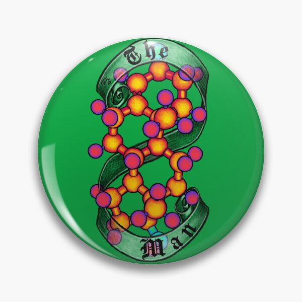 Item preview, The Man (Testosterone Molecule) designed and sold by FreyStrandDraws.