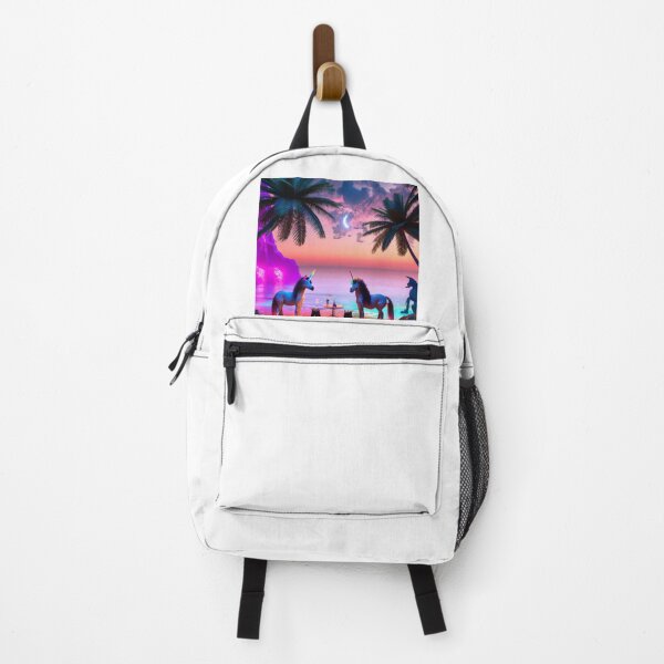 Item preview, Unicorn beach night designed and sold by VibrantThemes.