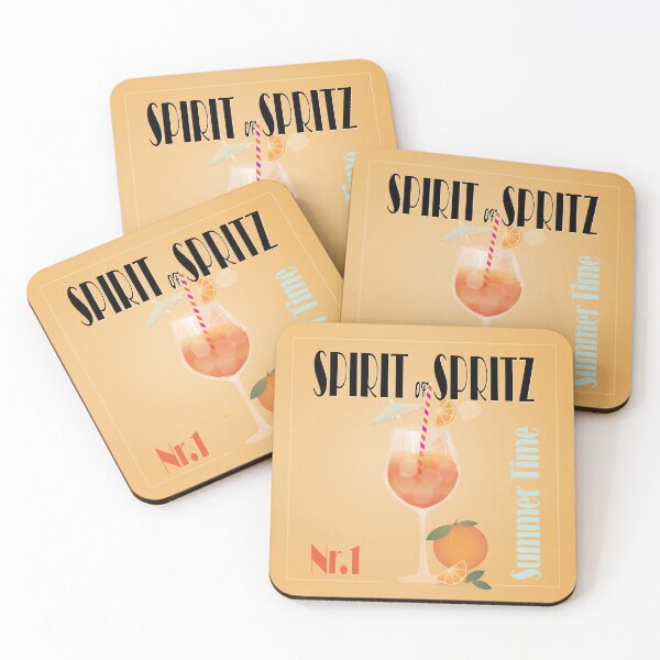 Item preview, Aperol Spritz Cocktail | Vibrant Spritz Drink designed and sold by Space Sense.