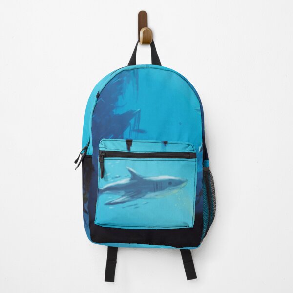 Item preview, underwater shark and diver designed and sold by shokA Design.