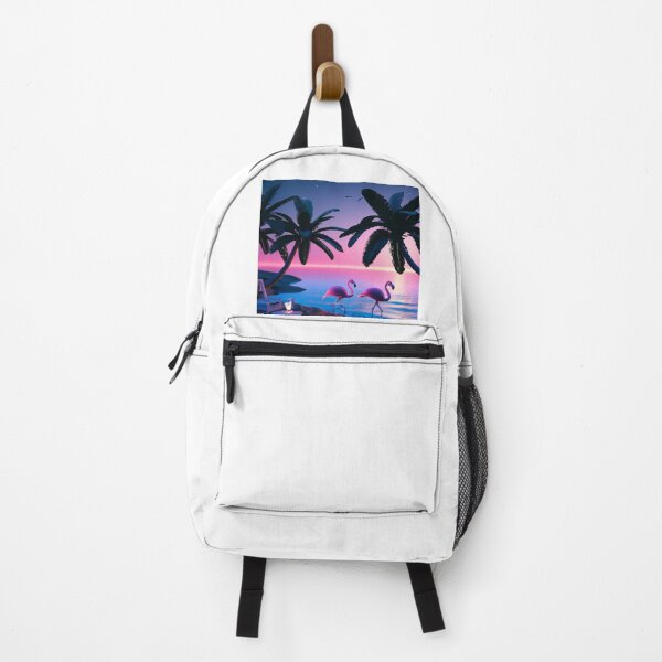 Item preview, Pink flamingo sunset designed and sold by VibrantThemes.