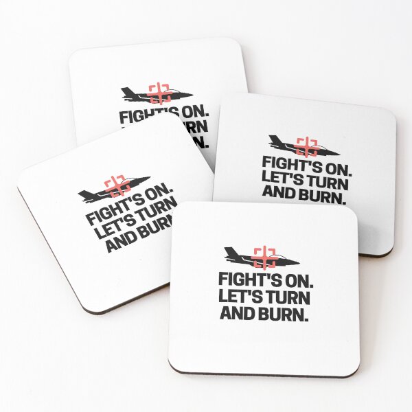 Item preview, Fight's on! Let's turn and burn. designed and sold by mksjr.