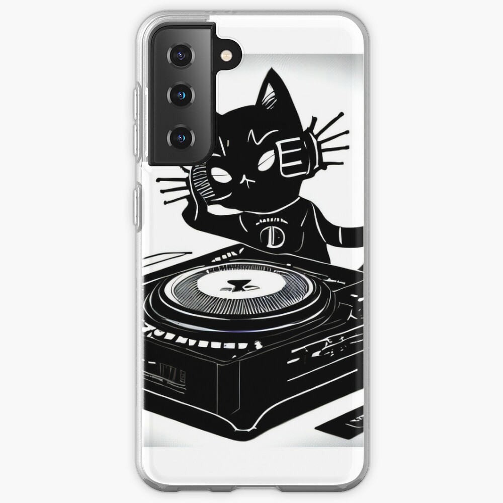 DJ CAT Samsung Galaxy Phone Case for Sale by brionybernard14