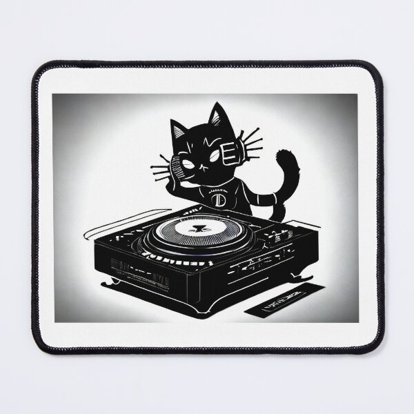 Item preview, DJ Cat designed and sold by Lyesink.