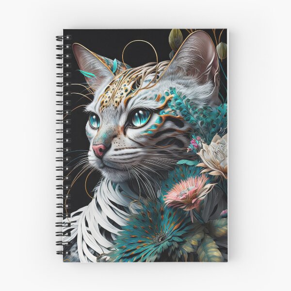 Artikelvorschau, Denise die Bengalen 5 entworfen und verkauft von idreamaboutcats.