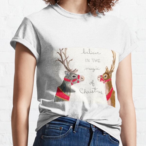 Santa's Reindeer Classic T-Shirt