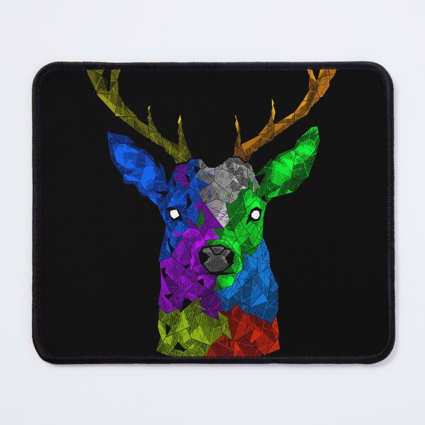 Item preview, Deer neon color abstract tatto designed and sold by Bcolors.