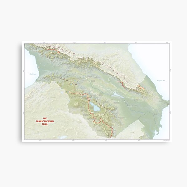 The Transcaucasian Trail 2023 Canvas Print