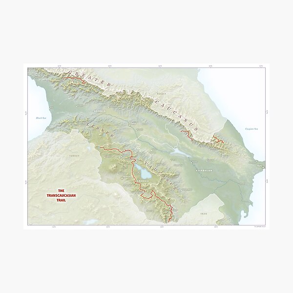 The Transcaucasian Trail 2023 Photographic Print