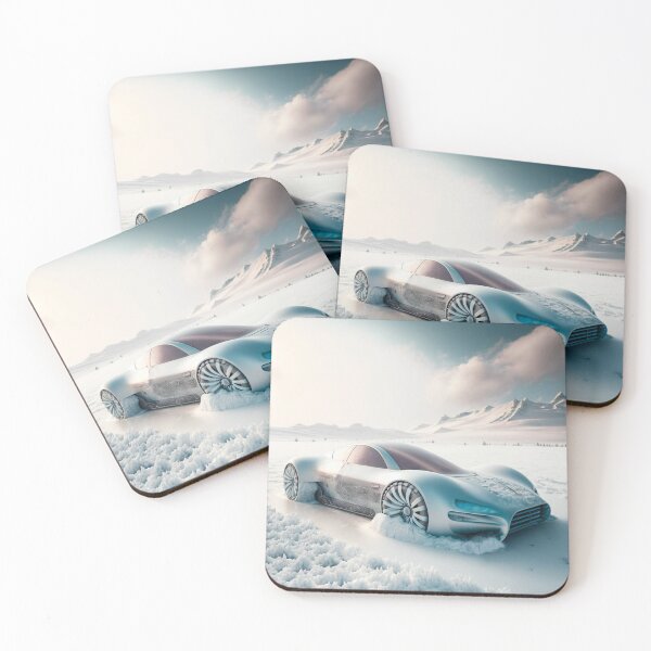 Item preview, Sport car,  Super car in the icy desert designed and sold by SmashLights.