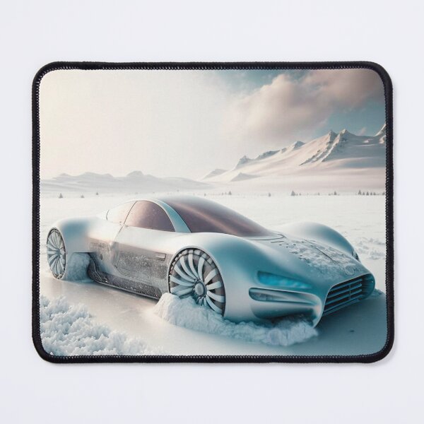 Item preview, Sport car, Super car in the icy desert designed and sold by SmashLights.