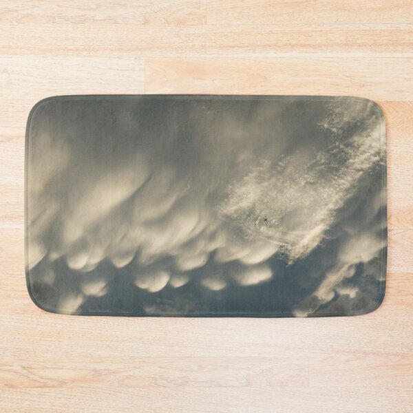 Item preview, Tiny Airplane Beneath a Huge Mammatus Cloud designed and sold by Georgia Mizuleva.