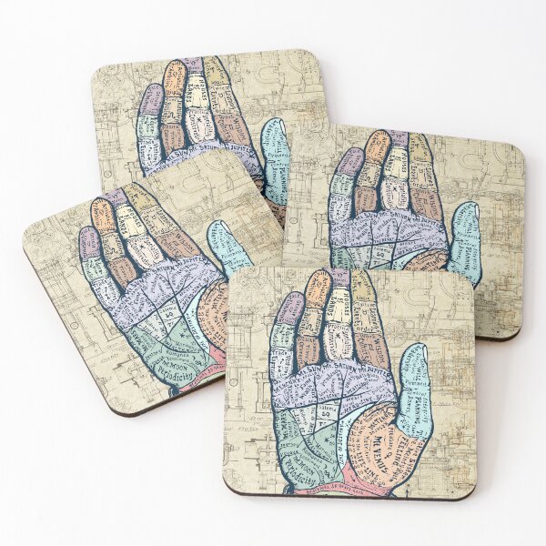 Item preview, Palmistry hand divination designed and sold by WestIndigo.