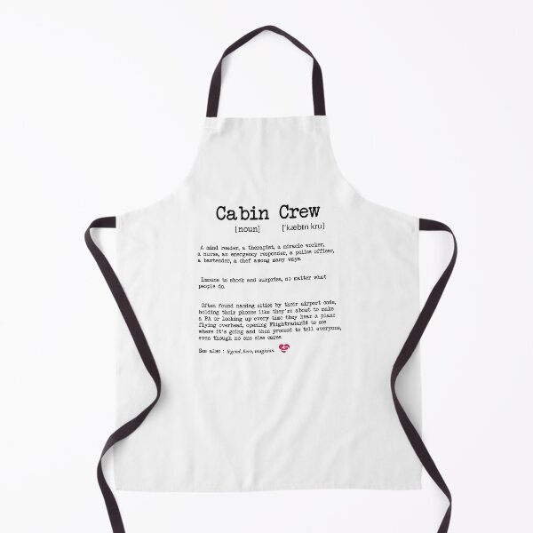 Item preview, Cabin Crew Definition - Funny Flight Attendant - Aviation Lover - white designed and sold by Ikaroots.