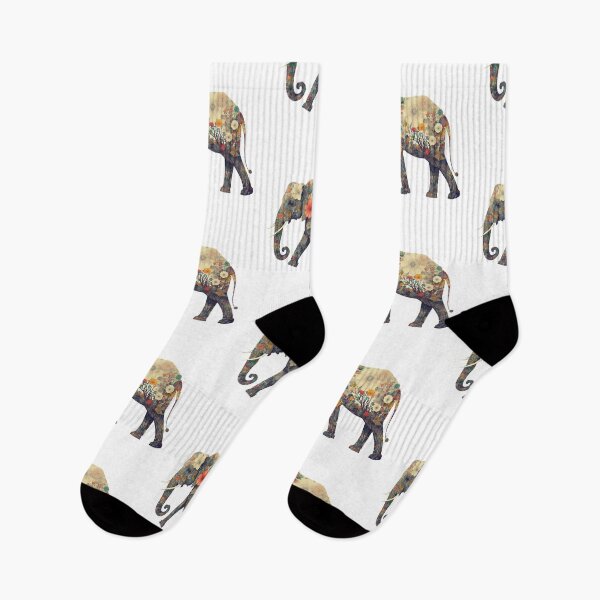 Item preview, Elefant in flowers designed and sold by Maryberry96.