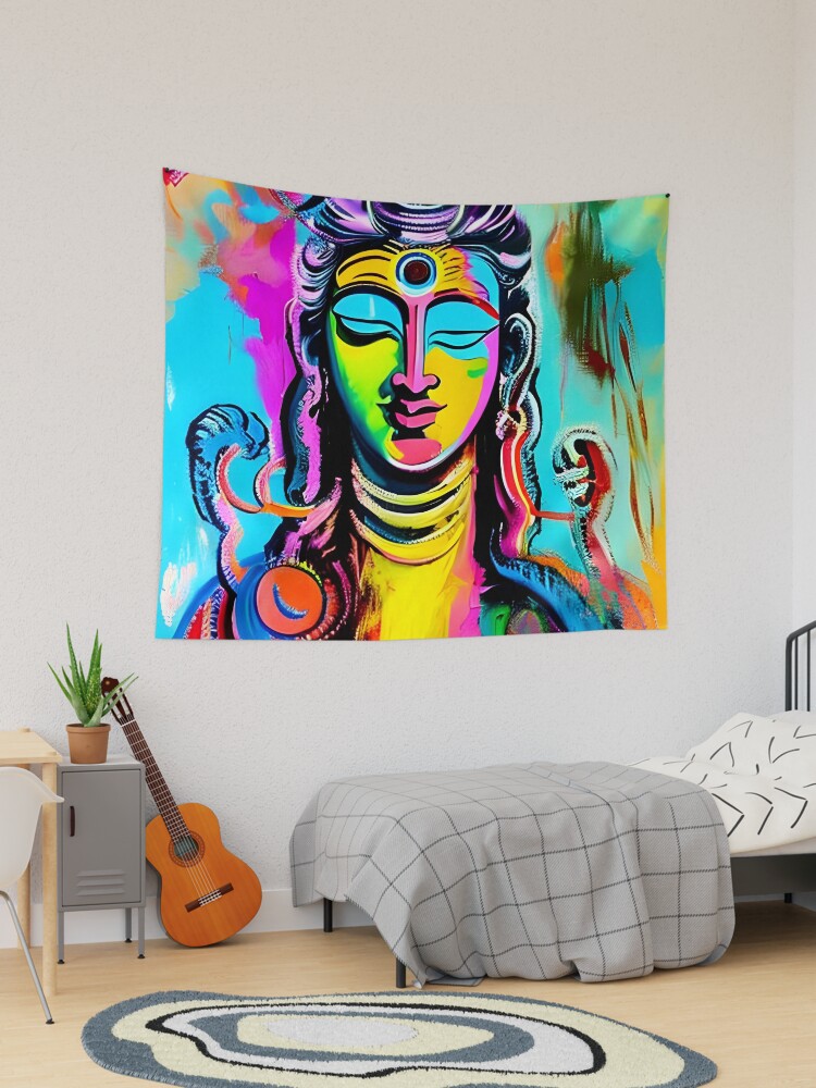 Shiva Tapestry Wall Hanging | 4 Colors Shiva Tapestry Wall Hanging | 4 Colors