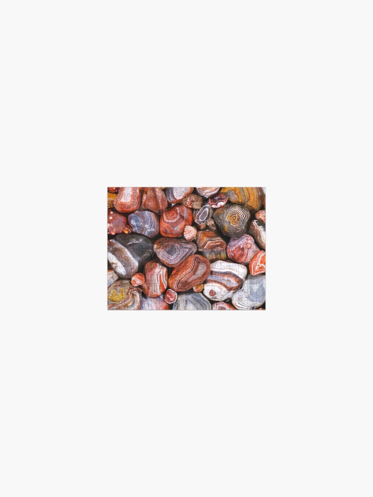Thumbnail 1 of 3, Jigsaw Puzzle, Lake Superior Agates designed and sold by Maddie4Real.