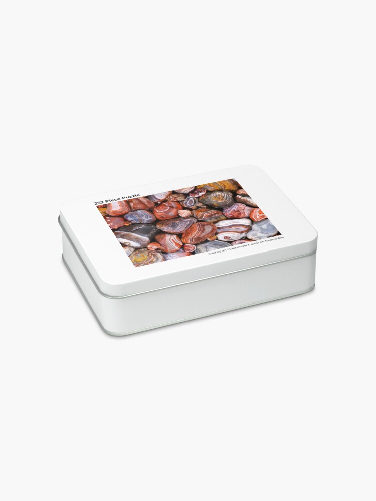 Thumbnail 2 of 3, Jigsaw Puzzle, Lake Superior Agates designed and sold by Maddie4Real.