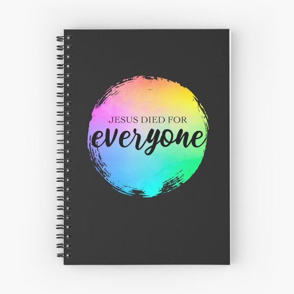 Item preview, Jesus Died For Everyone Christian Bible Verse Sticker  designed and sold by 6sensei.