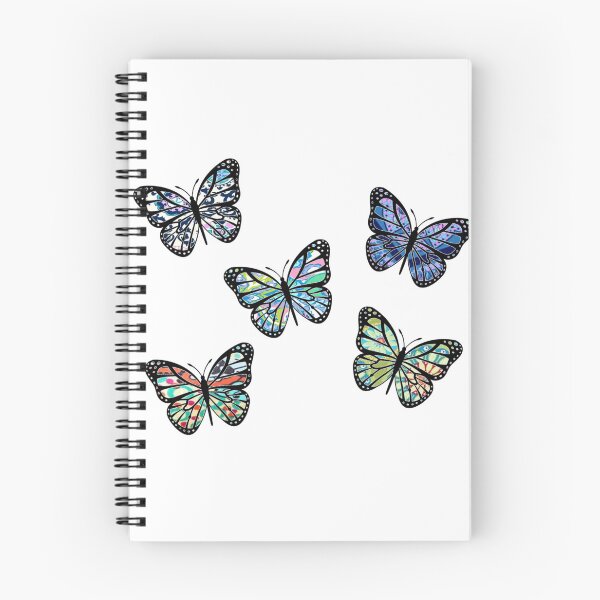 Item preview, Cute Patterned, Flying Butterflies Pack of 5 designed and sold by MintGreenBubble.