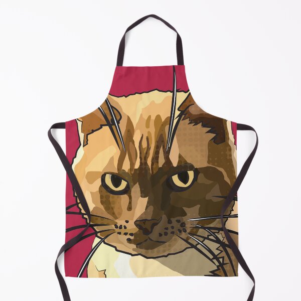Item preview, Ginger Cat Face by BeeFoxTree designed and sold by BeeFoxTree.