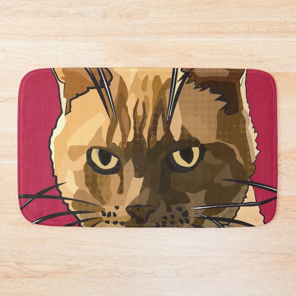 Item preview, Ginger Cat Face by BeeFoxTree designed and sold by BeeFoxTree.