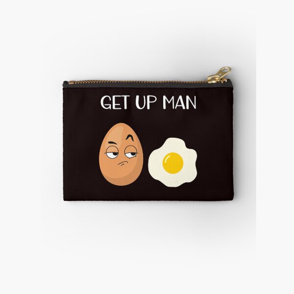 Item preview, Get up man, funny eggs for breakfast, egg food designed and sold by ijustwannaplay.