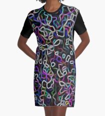 wired Graphic T-Shirt Dress