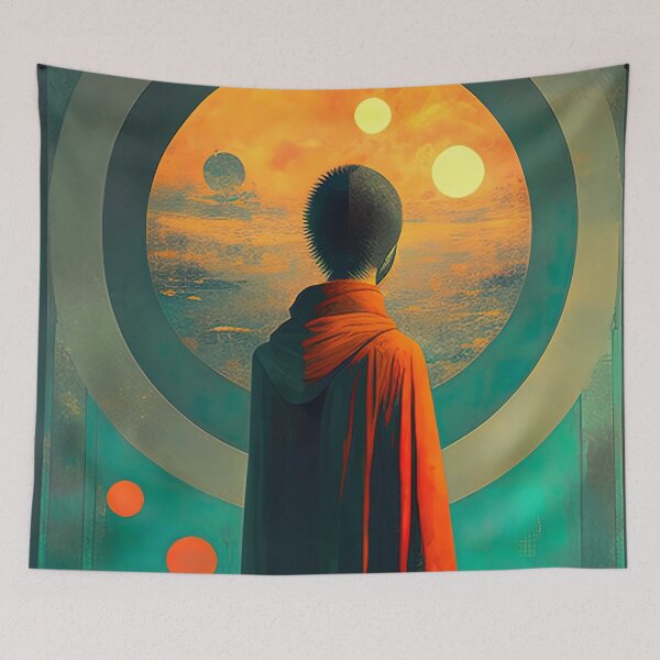Item preview, Surreal Painting: Eye to a different world designed and sold by RK - Shop.