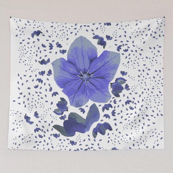 Item preview, The Flowers are Feelin Blue designed and sold by EileenCKenny.