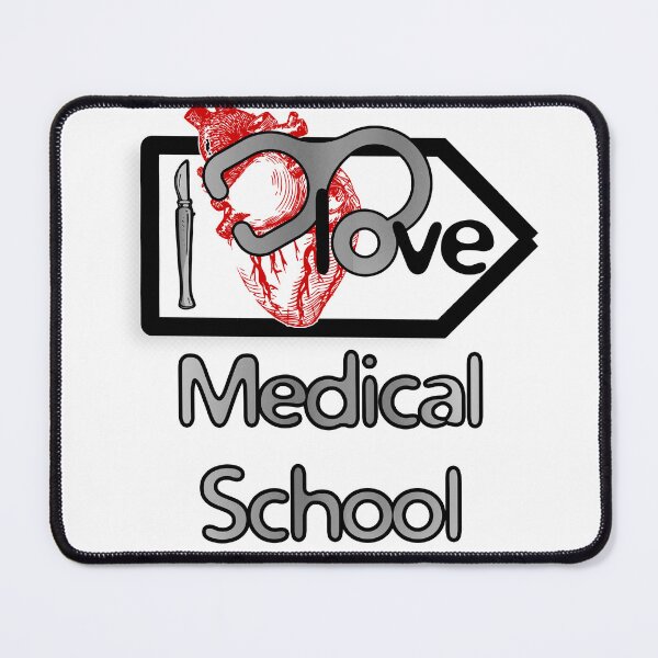 Item preview, 'I Love Medical School' Cardiology Design - Composition for T-shirts, mugs, phone cases and other accessories designed and sold by Ridiculam Toga.