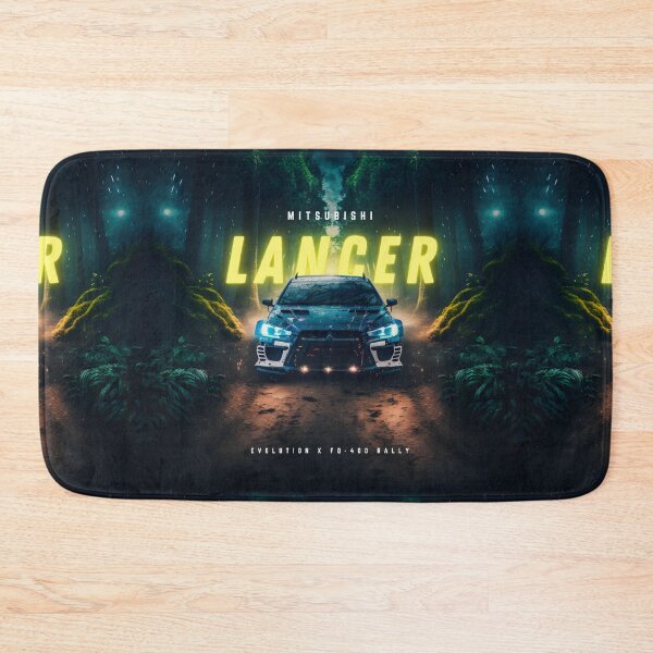 Item preview, Mitsubishi Lancer Evolution Rally Art Poster designed and sold by Joyfulimaginery.