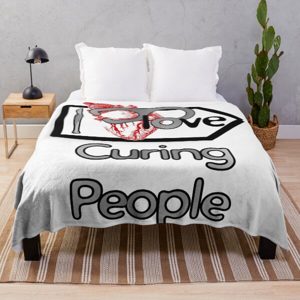 Item preview, 'I Love Curing People' Cardiology Design - Composition for T-shirts, mugs, phone cases and other accessories designed and sold by Ridiculam Toga.
