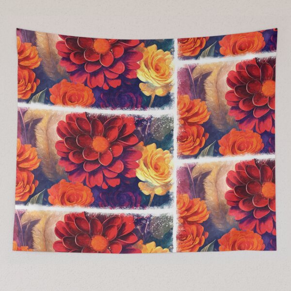 Item preview, spring beauty floral watercolor designed and sold by Design_for_merch.