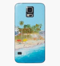 San Clemente Strandmalerei Hülle & Klebefolie für Samsung Galaxy