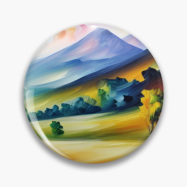 Item preview, Abstract Minimalist Summer Landscape Art designed and sold by Blok45.
