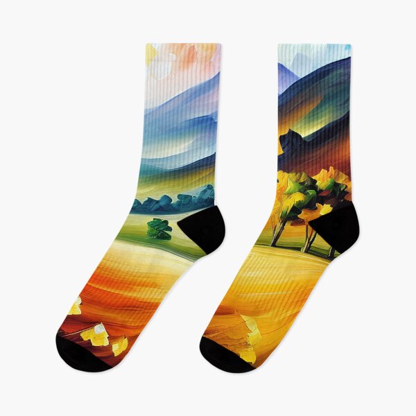 Item preview, Abstract Minimalist Summer Landscape Art designed and sold by Blok45.