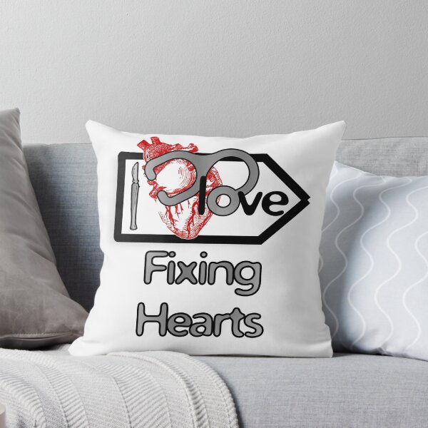 Item preview, 'I Love Fixing Hearts' Cardiology Design - Composition for T-shirts, mugs, phone cases and other accessories designed and sold by Ridiculam Toga.