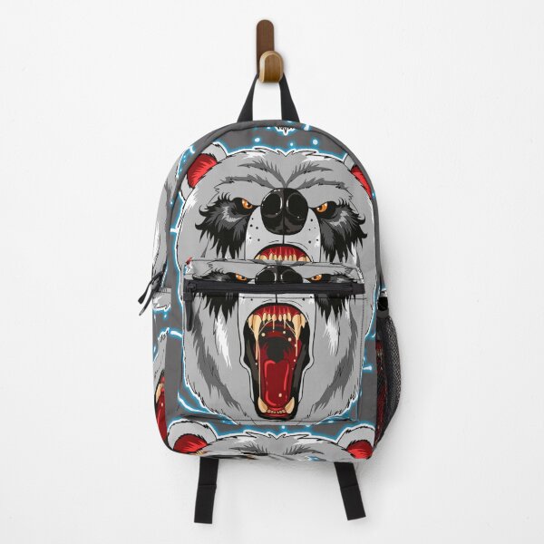 Item preview, Wild Beast scary Bear face theme party design for celebrants designed and sold by AssamFT.